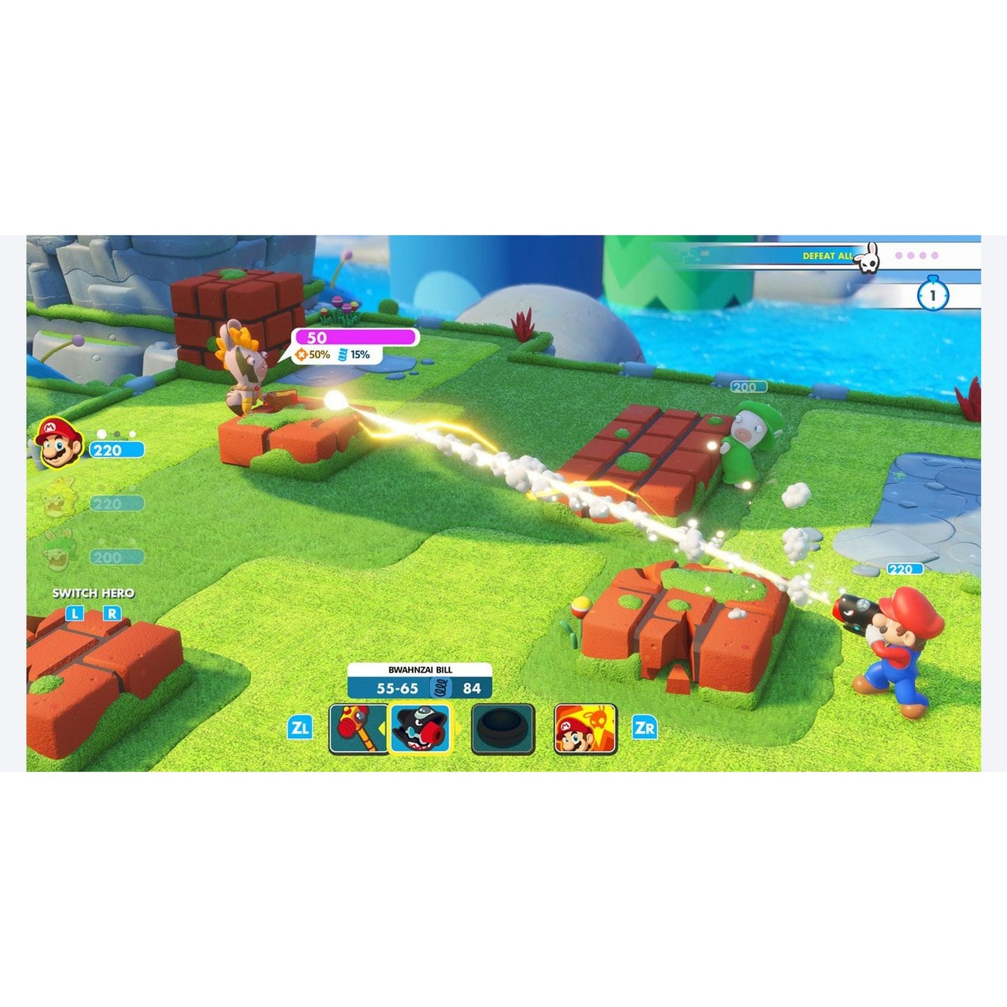 Mario + Rabbids Kingdom Battle - Nintendo Switch - Ubisoft