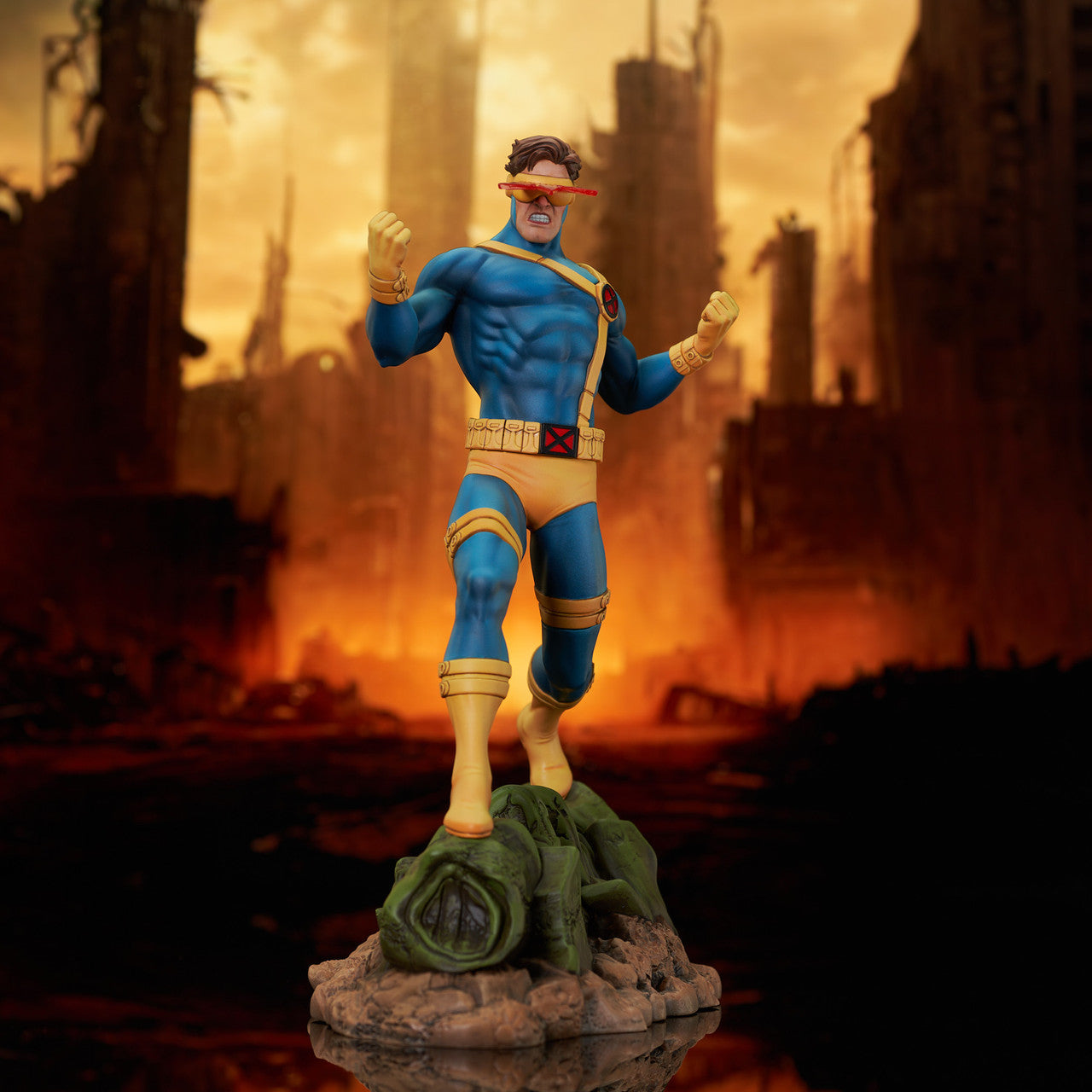 Marvel Cyclops Diamond Select Gallery Diorama