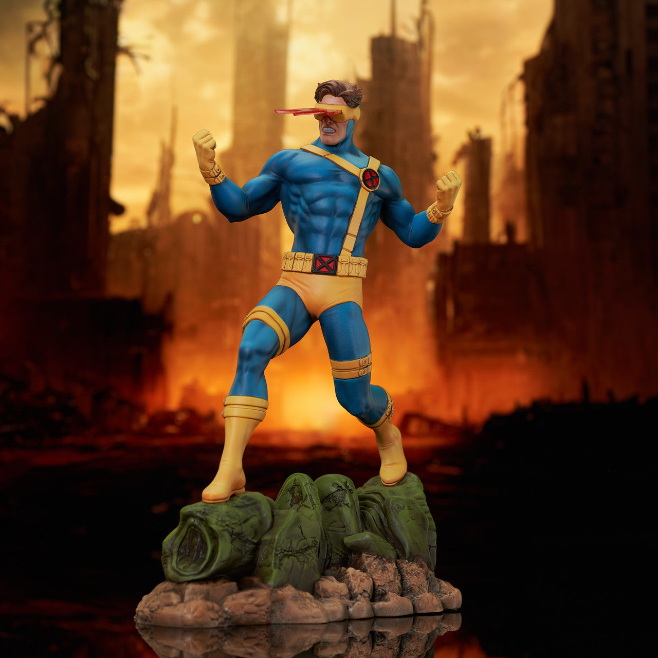 Marvel Cyclops Diamond Select Gallery Diorama