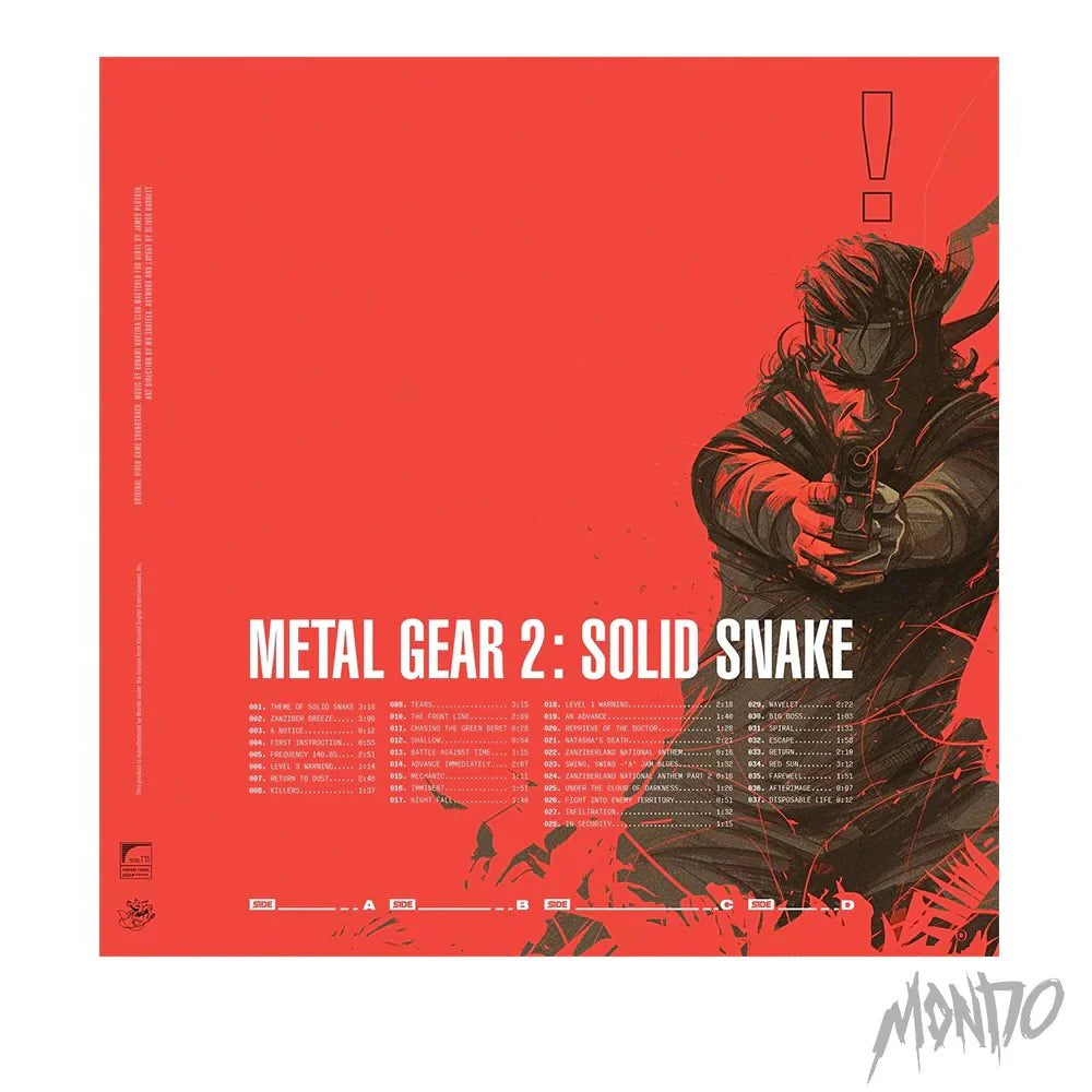 Metal Gear 2: Solid Snake Original Video Game Soundtrack Metal Gear 2: Solid Snake Original Video Game Soundtrack