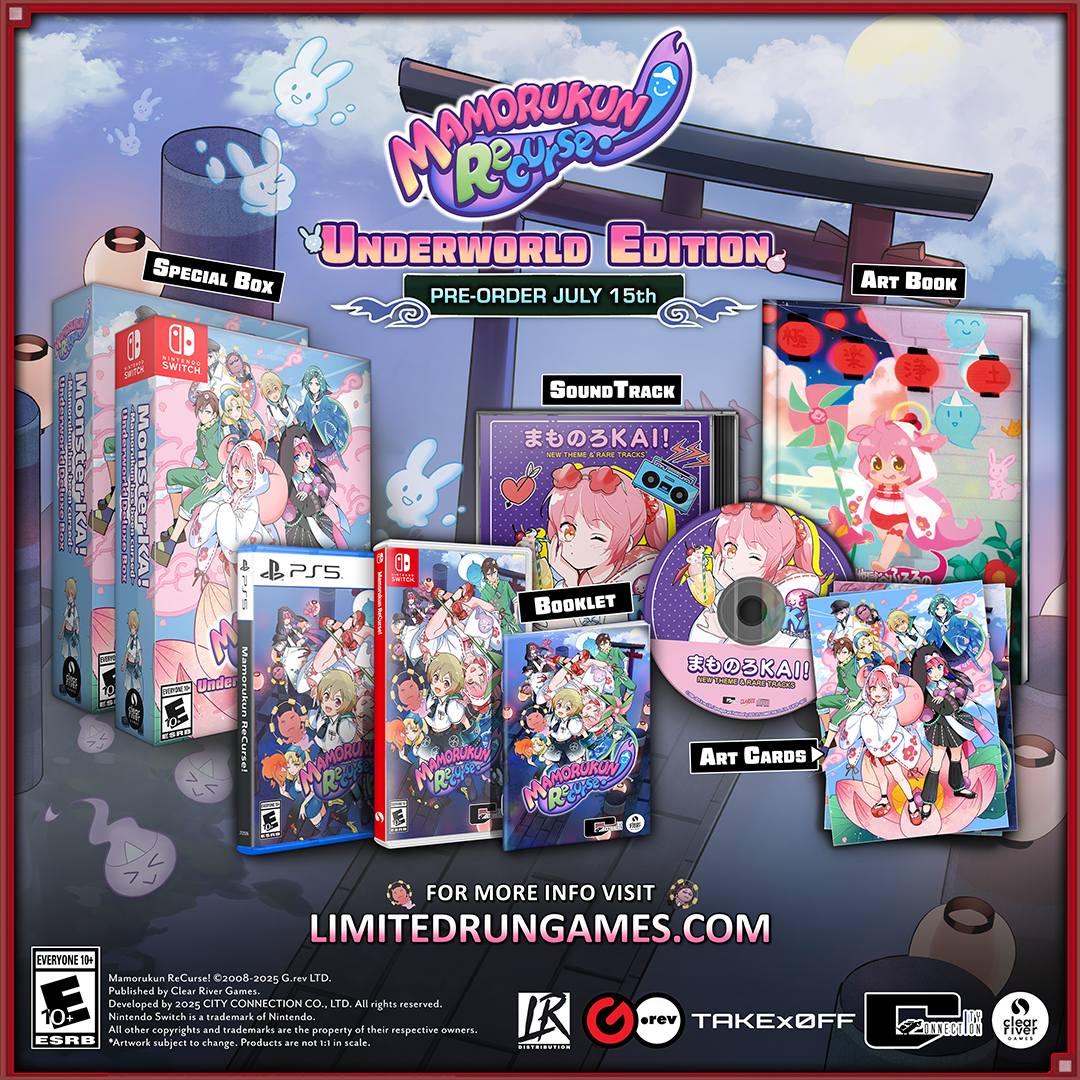 Mamorukun ReCurse Underworld Box - Nintendo Switch - Limited Run Games