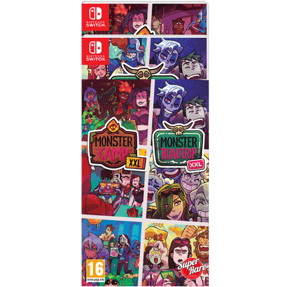 Monster Camp & Roadtrip XXL Double Pack - Nintendo Switch Import