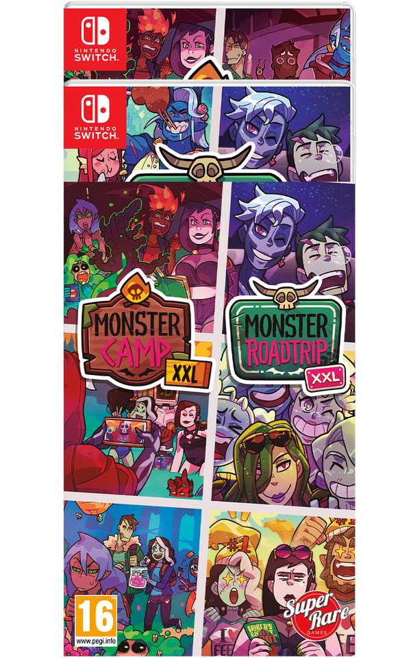 Monster Camp & Roadtrip XXL Double Pack - Nintendo Switch Import