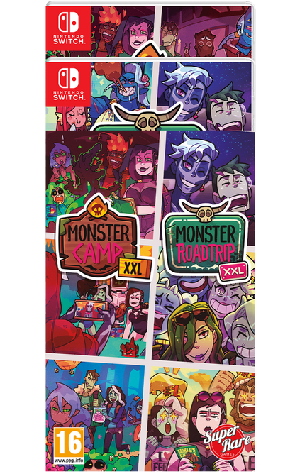 Monster Camp & Roadtrip XXL Double Pack - Nintendo Switch Import