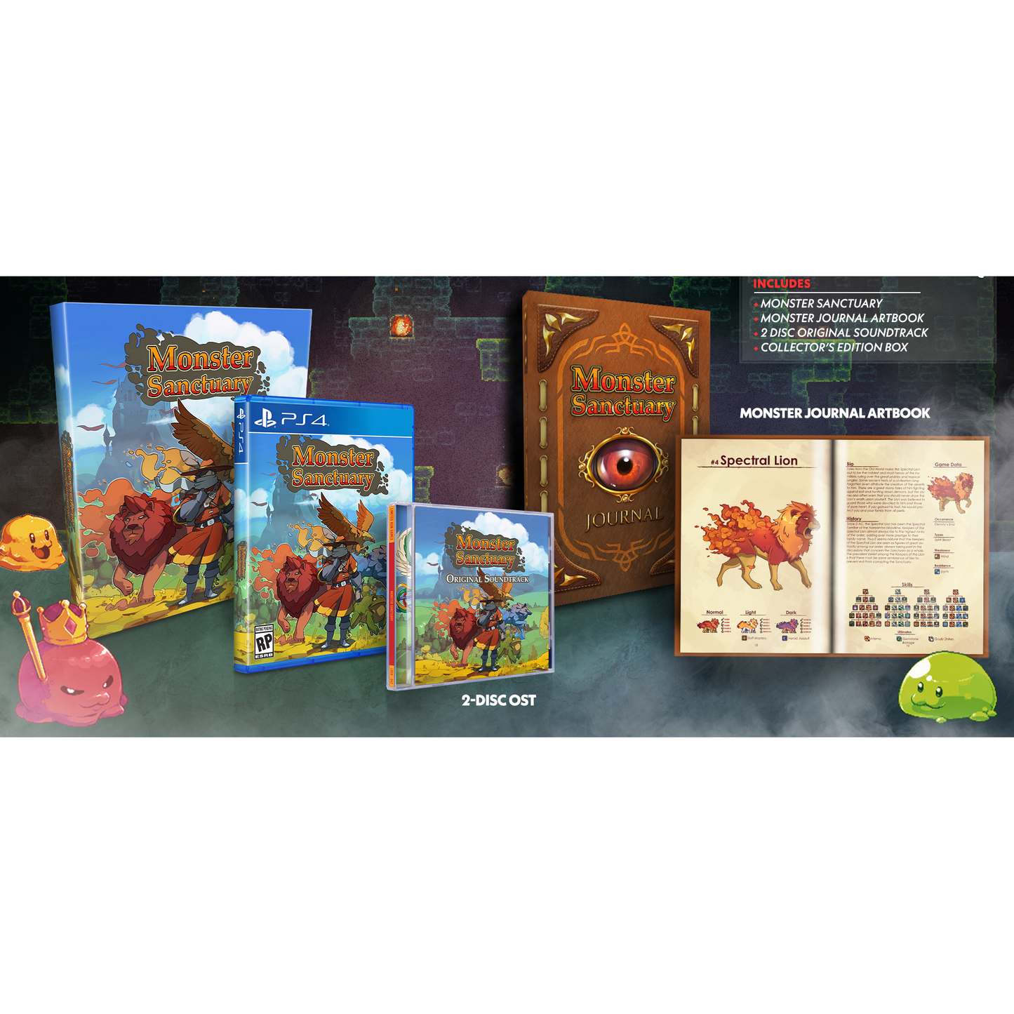 MONSTER SANCTUARY PS4 COLLECTORS LIMITED RUN