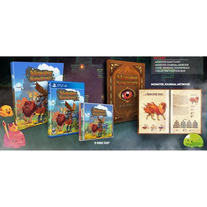 MONSTER SANCTUARY PS4 COLLECTORS LIMITED RUN