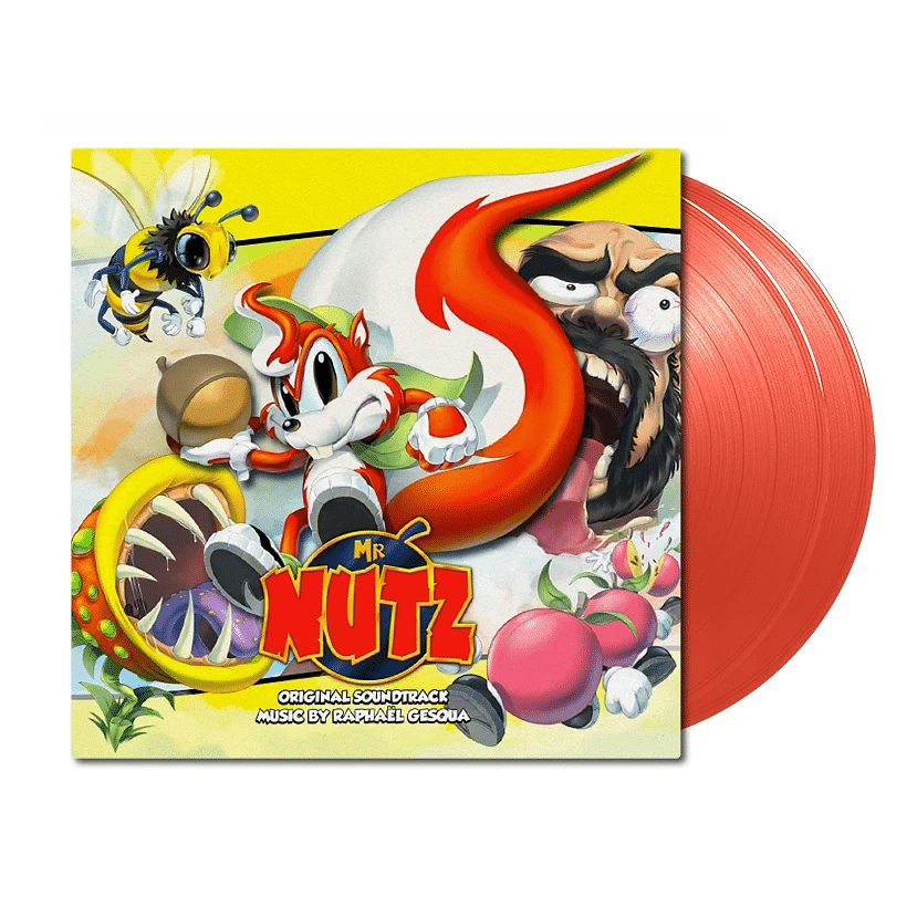 Mr Nutz OST Translucent Orange 2 LP Vinyl