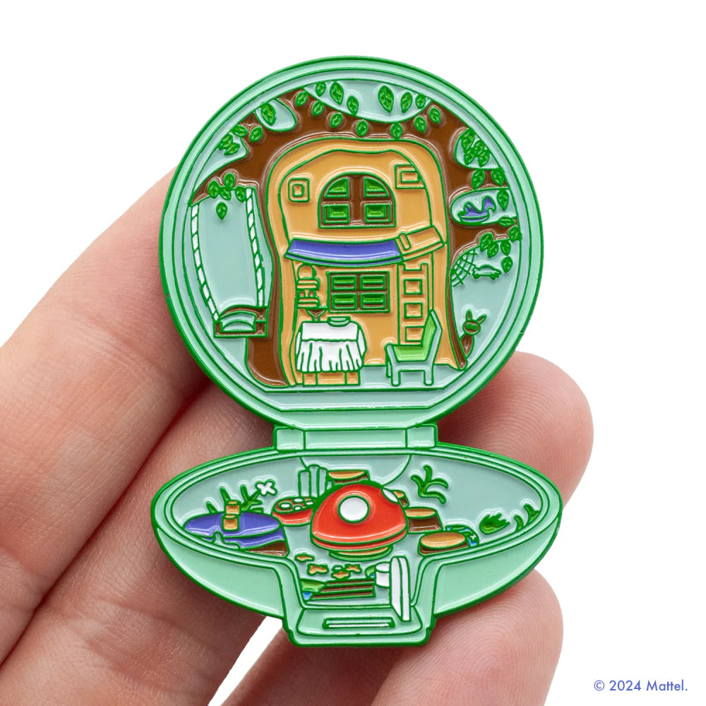 Polly Pocket™ Woodland Realm Collectible Lapel Pin with Polly Magnet - Mattel, Little Shop of Pins