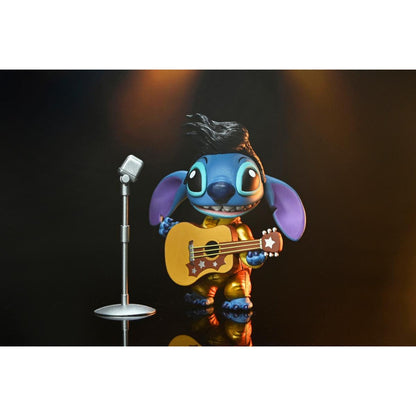 Lilo & Stitch Ultimate Gold Suit Elvis Stitch Action Figure - 7-Inch Scale - NECA