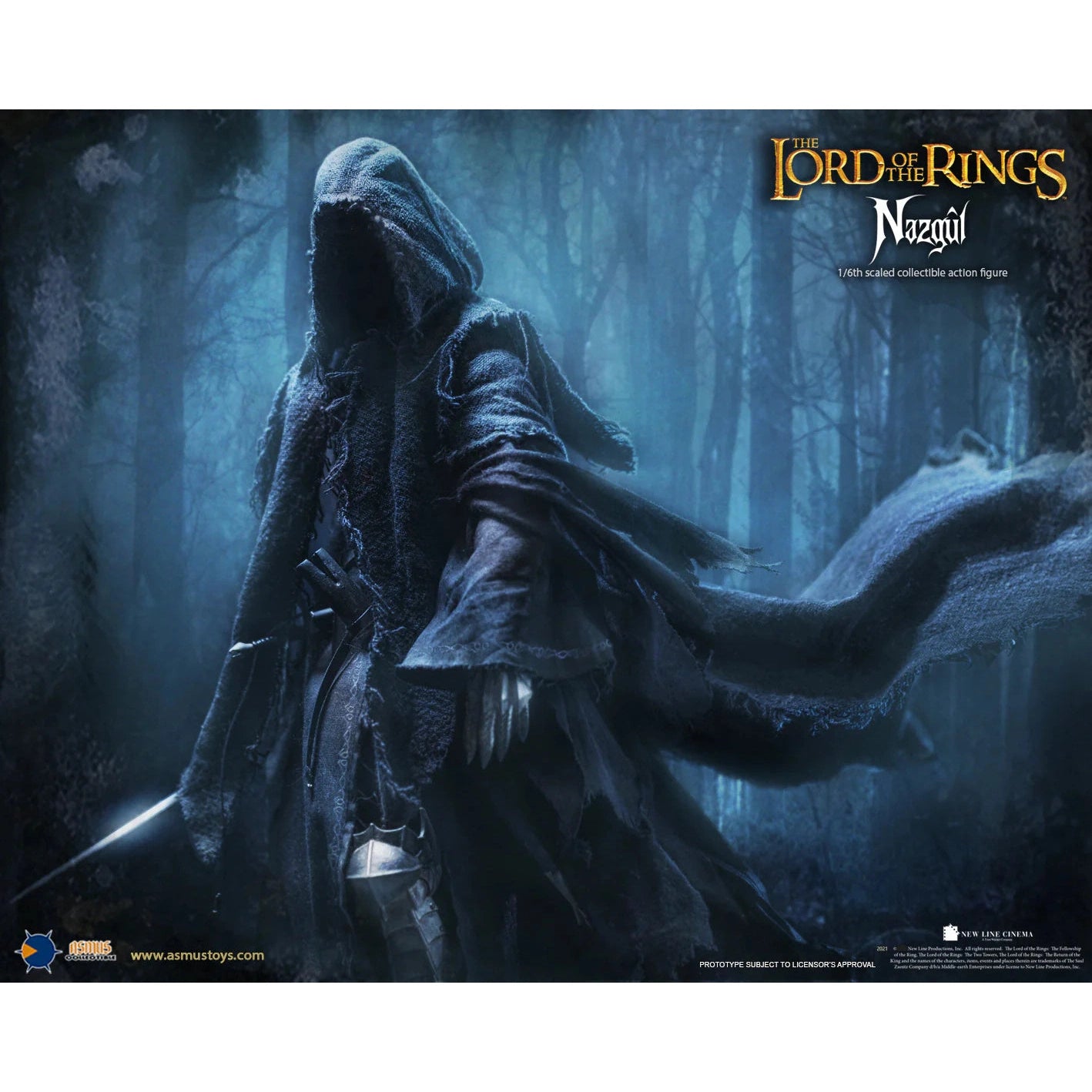 The Lord of the Rings Nazgûl 1/6 Scale Action Figure - Asmus Toys