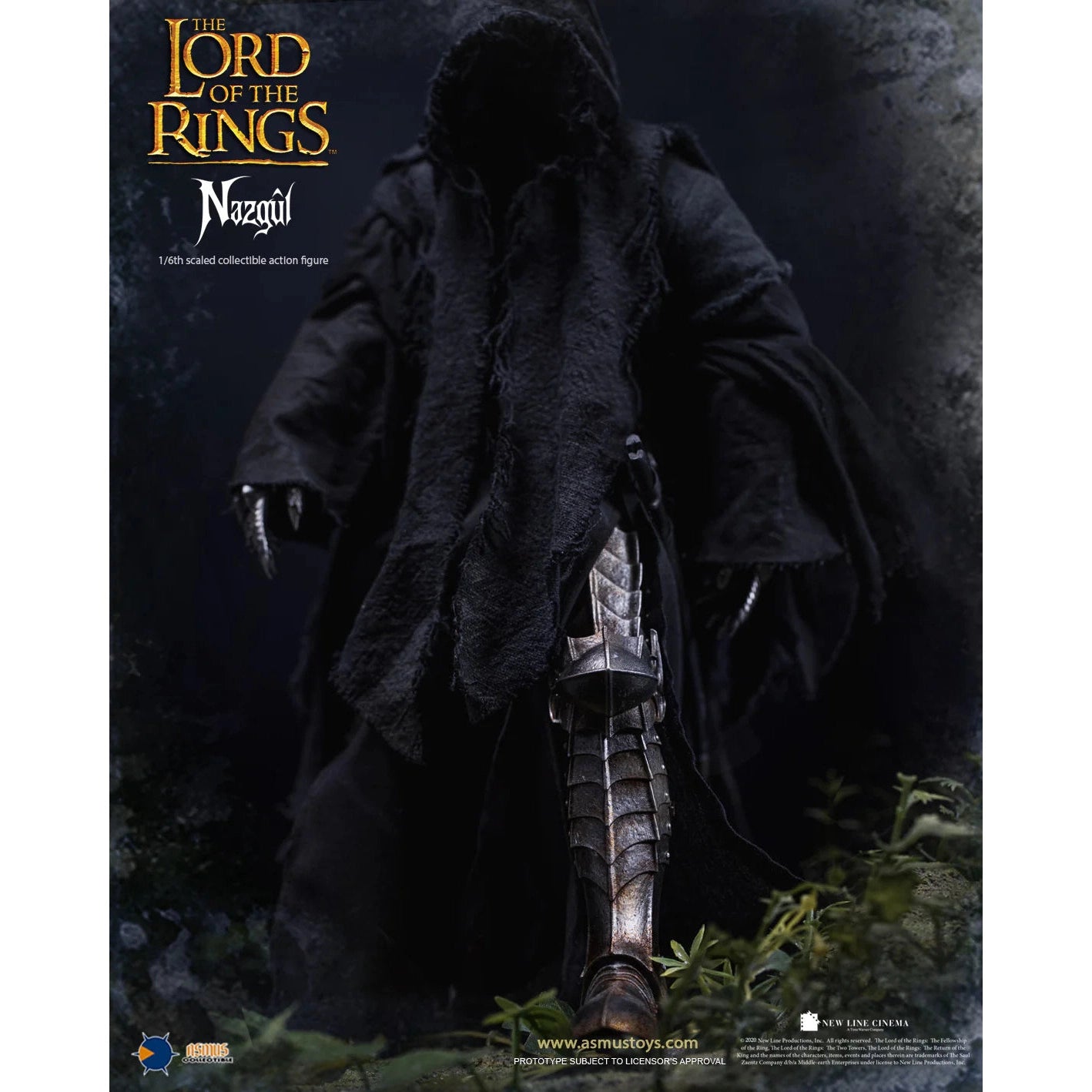 The Lord of the Rings Nazgûl 1/6 Scale Action Figure - Asmus Toys