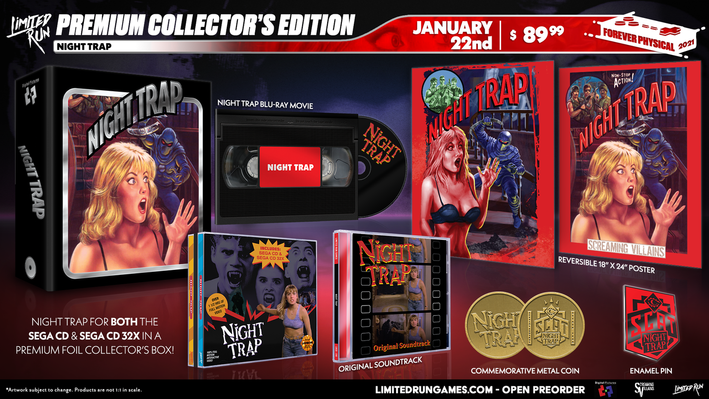 Night Trap Collector's Edition Sega CD