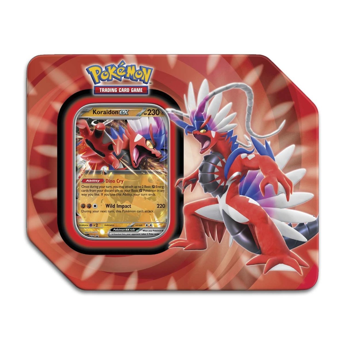 Pokemon TCG: Paldea Evolved Legends Tin