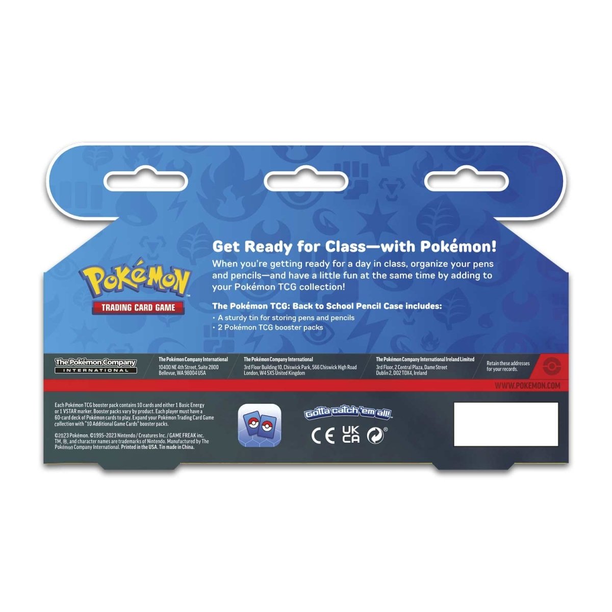 Pokemon TCG: Pencil Case 2023 + 2 Booster Packs JustPressPlayOnline Pokemon TCG: Pencil Case 2023 + 2 Booster Packs JustPressPlayOnline