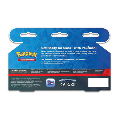 Pokemon TCG: Pencil Case 2023 + 2 Booster Packs