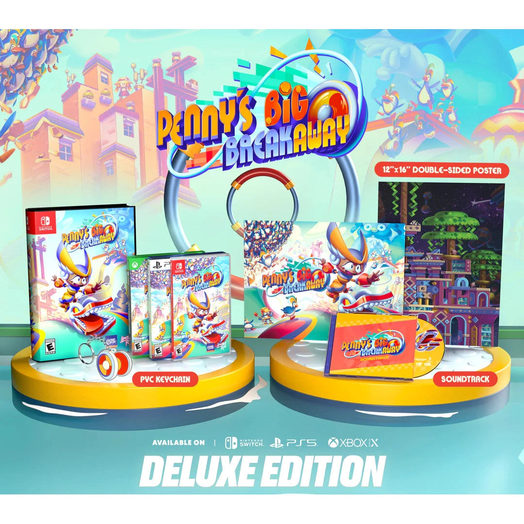 Penny's Big Breakaway Deluxe Edition - Nintendo Switch - Evening Star, Limited Run Games