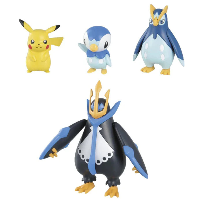 Pokemon Empoleon Evolution Set Model Kit - Bandai Spirits