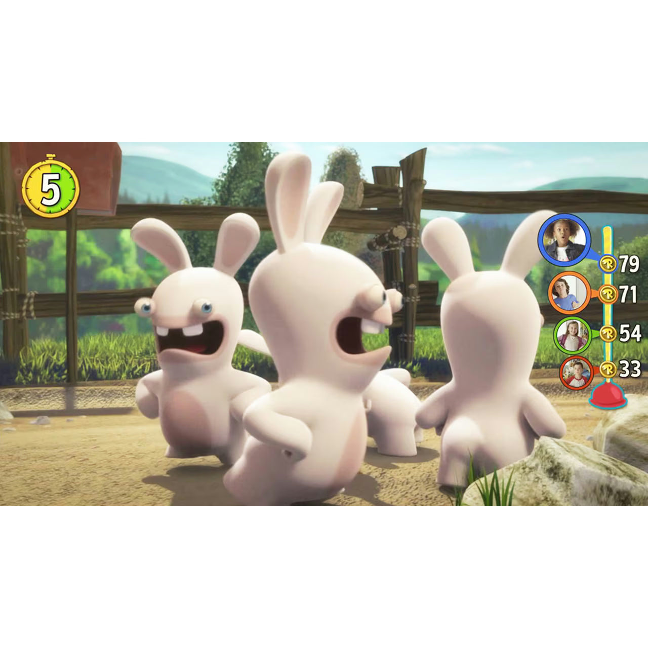 Rabbids Invasion: The Interactive TV Show - PlayStation 4 - Ubisoft