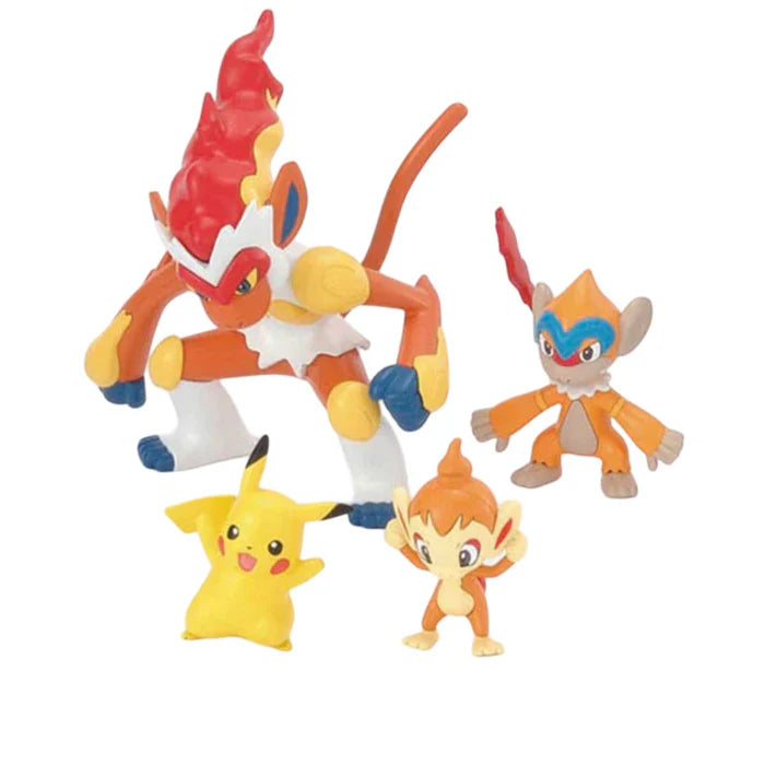 Pokemon Infernape Evolution Set Model Kit - Bandai Spirits