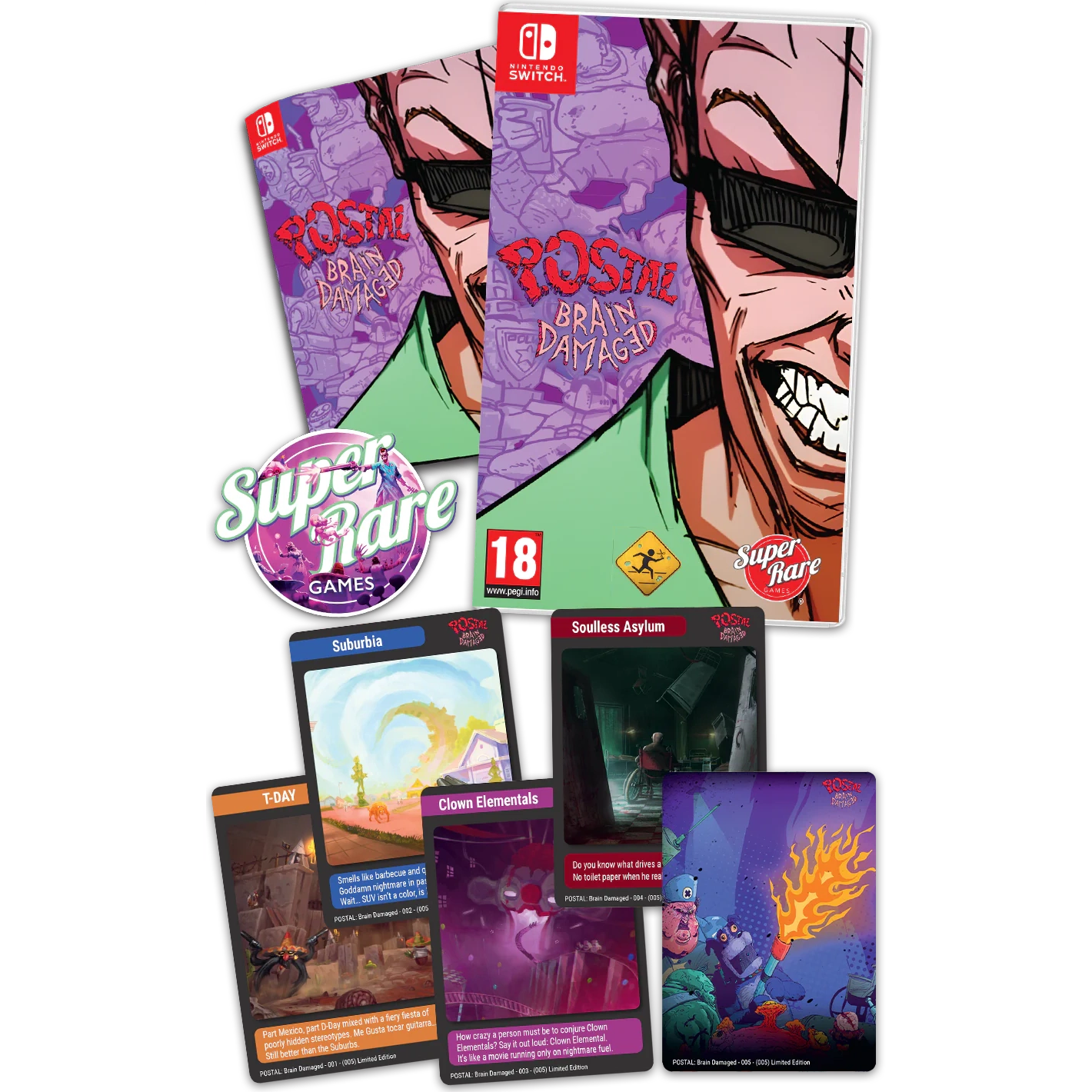 Postal: Brain Damaged - Nintendo Switch - Super Rare Games #123 ...