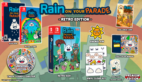 Rain On Your Parade: Retro Edition - Nintendo Switch