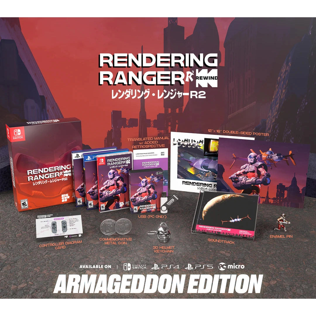 Rendering Ranger R2 Rewind Armageddon Edition - Nintendo Switch - Limited Run Games