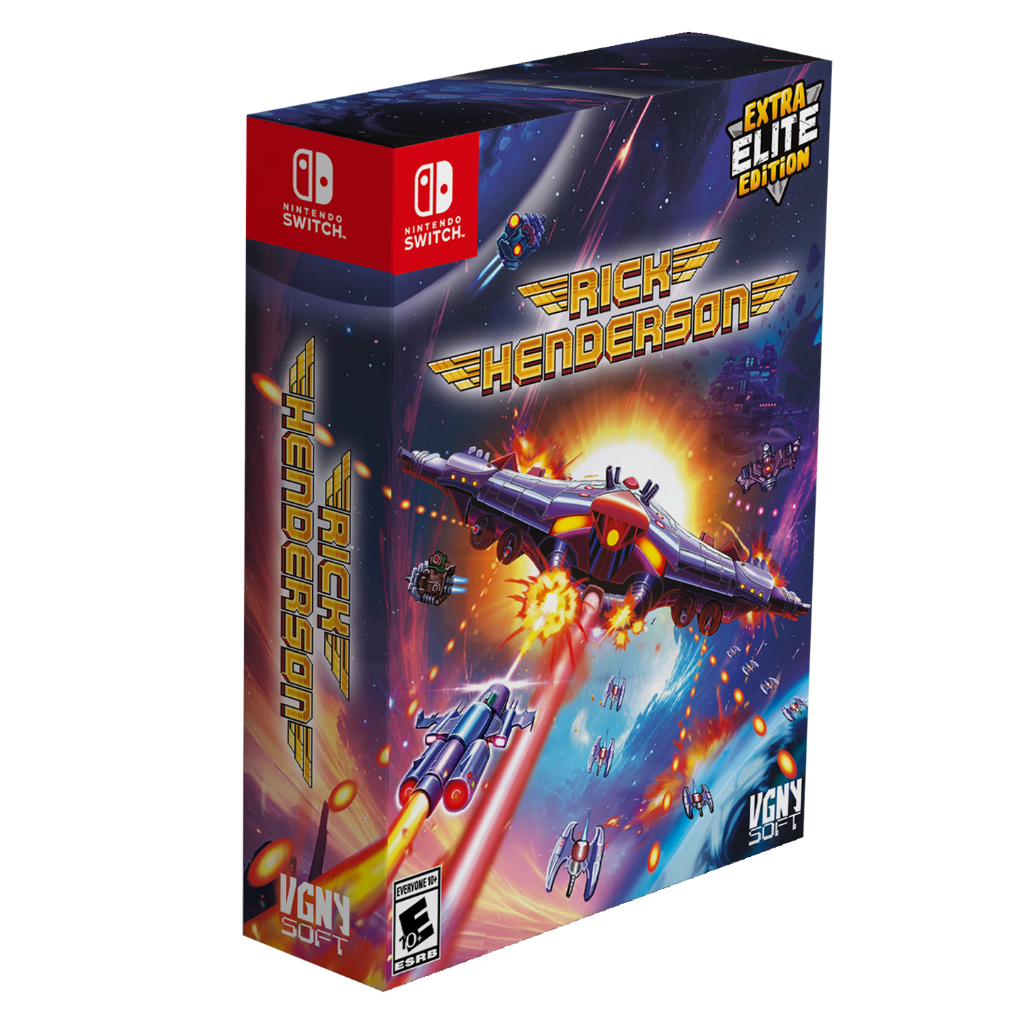 Rick Henderson Extra Elite Edition - Nintendo Switch - VGNYsoft, Eastasiasoft Limited