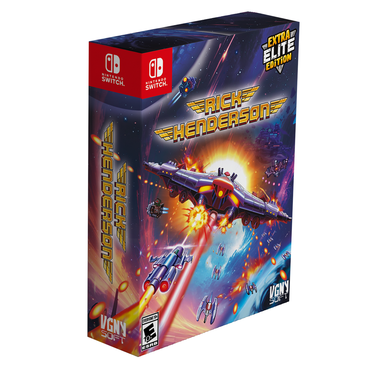 Rick Henderson Extra Elite Edition - Nintendo Switch - VGNYsoft, Eastasiasoft Limited