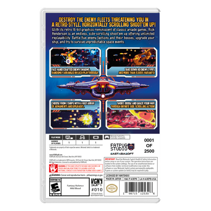 Rick Henderson Extra Elite Edition - Nintendo Switch - VGNYsoft, Eastasiasoft Limited