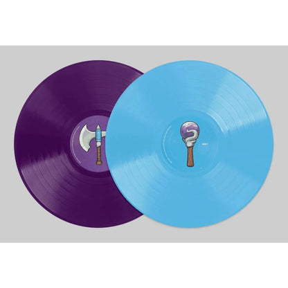 Rogue Legacy 2 Original Soundtrack by Tettix & A Shell in the Pit - Vinyl Record Set 2xLP, Translucent Purple & Blue