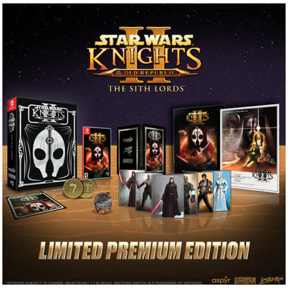 Star Wars: Knights of the Old Republic II: The Sith Lords Premium Edition - Nintendo Switch - Limited Run Games