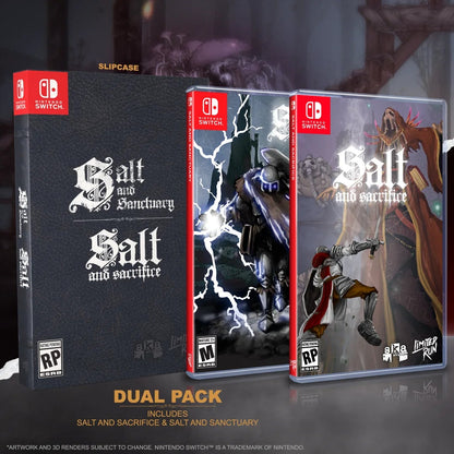 Salt and Sanctuary / Salt and Sacrifice Dual Pack - Nintendo Switch - Limited Run Games #281