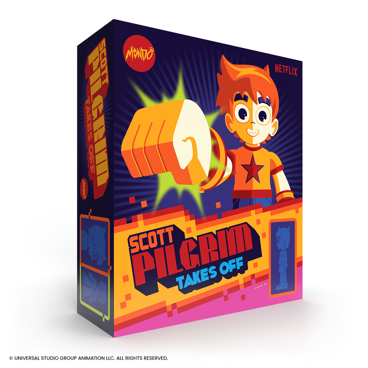 Scott Pilgrim Takes Off 15" Super Vinyl Figure - Mondo Exclusive Timed Edition