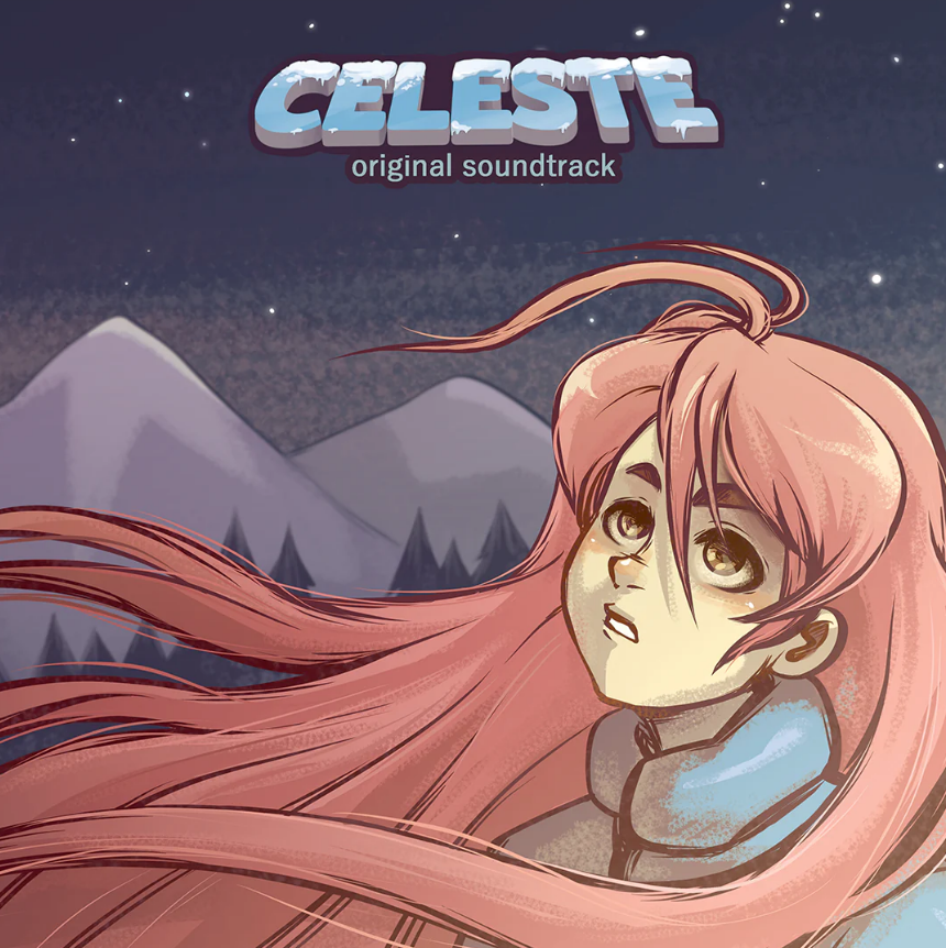 Celeste Original Soundtrack by Lena Raine - Vinyl Record Set 2xLP, Blue & Red, OST