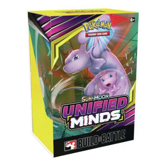 Pokemon Sun & Moon Unified Minds Build & Battle Box - 1 Evolution Pack & 4 Booster Packs