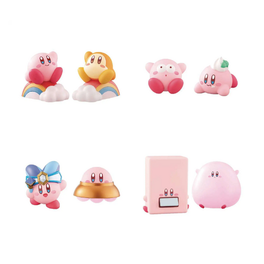 Kirby's Dream Land Kirby Friends Vol. 4 Shokugan Blind Box - 1 Random Figure, 8 Types Available - Bandai