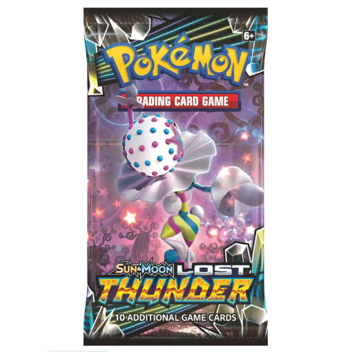 Pokemon TCG Sun & Moon Lost Thunder Booster Pack - 10 Cards