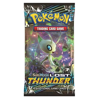 Pokemon TCG Sun & Moon Lost Thunder Booster Pack - 10 Cards JustPressPlayOnline Pokemon TCG Sun & Moon Lost Thunder Booster Pack - 10 Cards JustPressPlayOnline