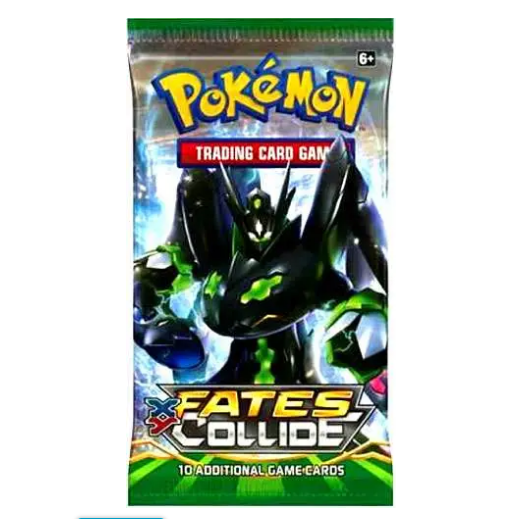 Pokemon TCG XY Fates Collide Booster Pack - 10 Cards