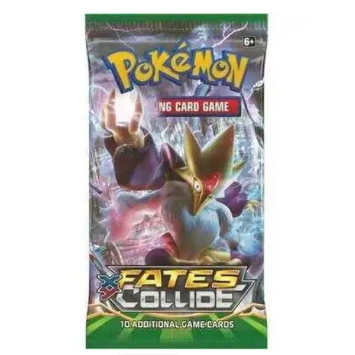 Pokemon TCG XY Fates Collide Booster Pack - 10 Cards