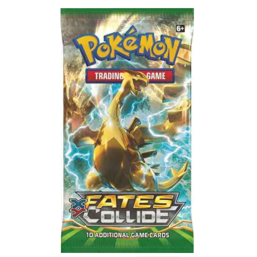 Pokemon TCG XY Fates Collide Booster Pack - 10 Cards