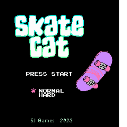 Skate Cat NES