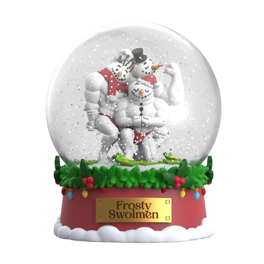 Frosty the Swolmen Limited Edition Snowglobe - Mighty Jaxx Intergalactic