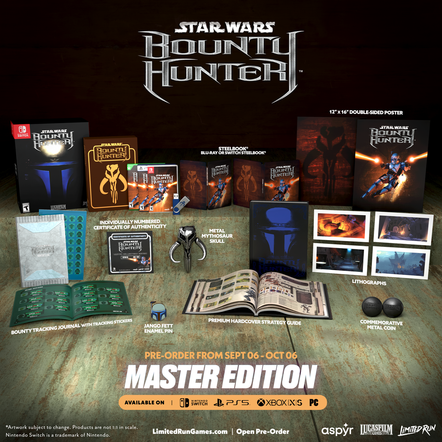 Star Wars: Bounty Hunter Master Edition - Nintendo Switch - Limited Run Games #253