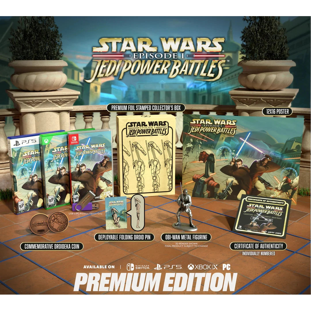 Star Wars: Episode I Jedi Power Battles Premium Edition - Nintendo Switch - Limited Run Games