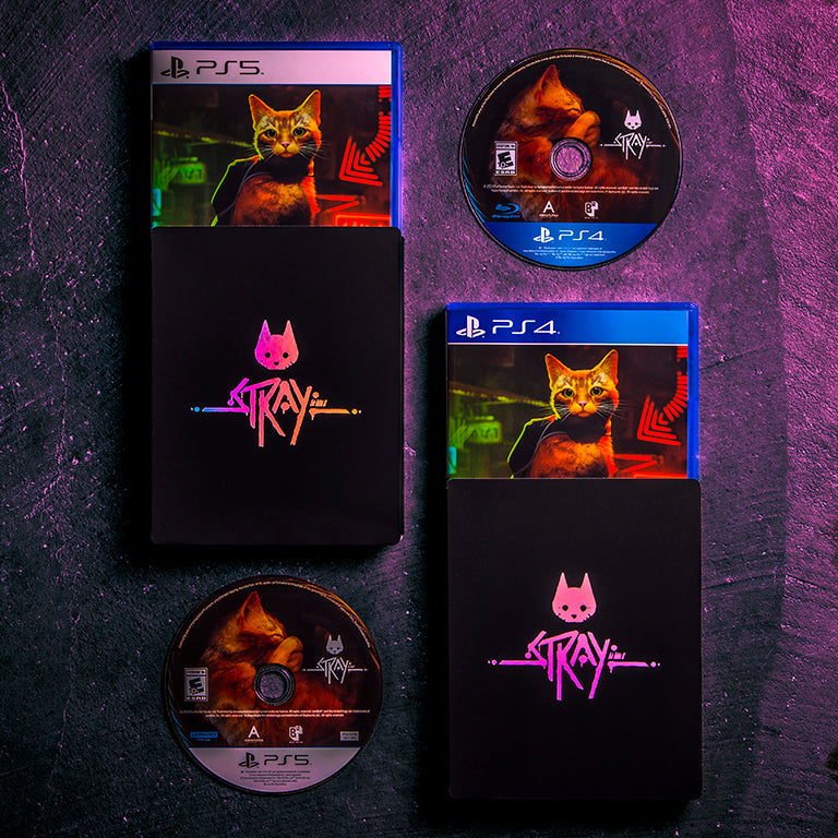 Stray iam8bit Exclusive Edition - PlayStation 4 - BlueTwelve Studios