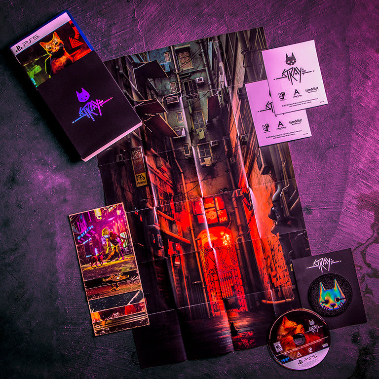 Stray iam8bit Exclusive Edition - PlayStation 4 - BlueTwelve Studios