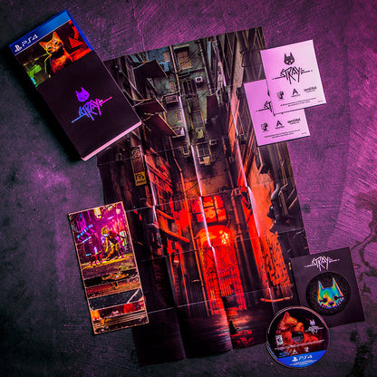 Stray iam8bit Exclusive Edition - PlayStation 4 - BlueTwelve Studios