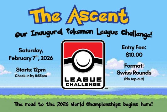 THE ASCENT: Just Press Play’s Inaugural Pokémon League Challenge!