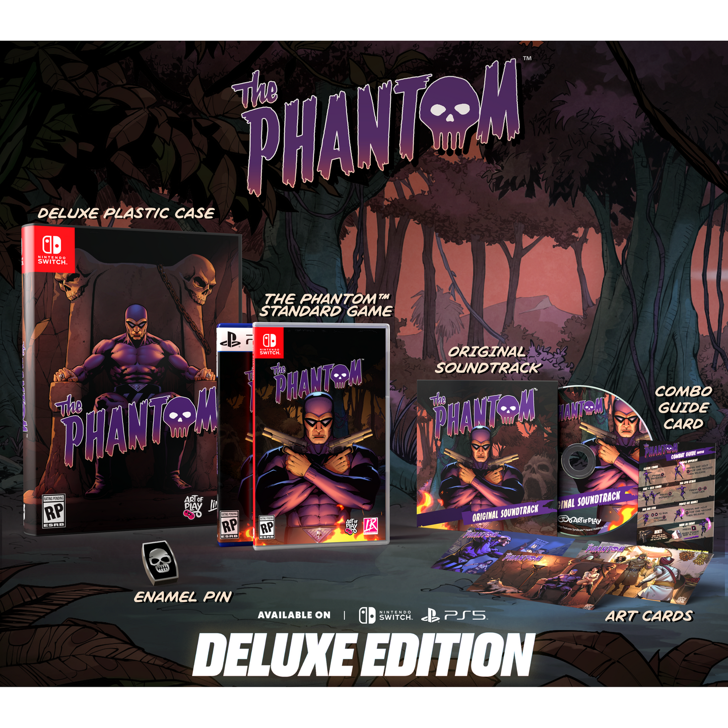 The Phantom Deluxe Edition - Nintendo Switch - Limited Run Games, Art Of Play Interactive